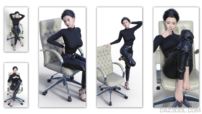 简单大方_DAZ3D下载站