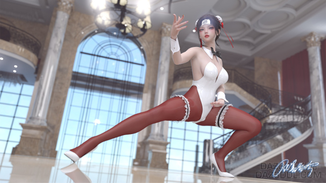 发个兔女郎_DAZ3D下载站