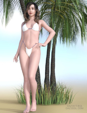 美女皮肤特嫩_DAZ3D下载站