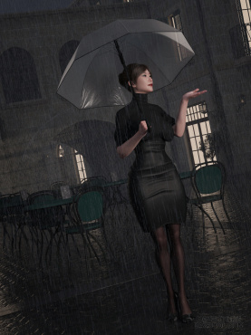 雨中_DAZ3D下载站