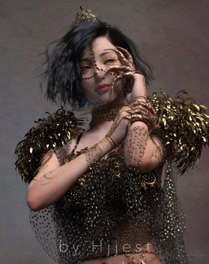 亮闪闪_DAZ3D下载站