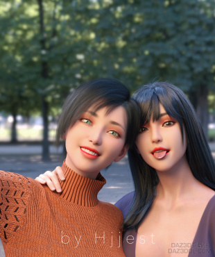 合影_DAZ3D下载站