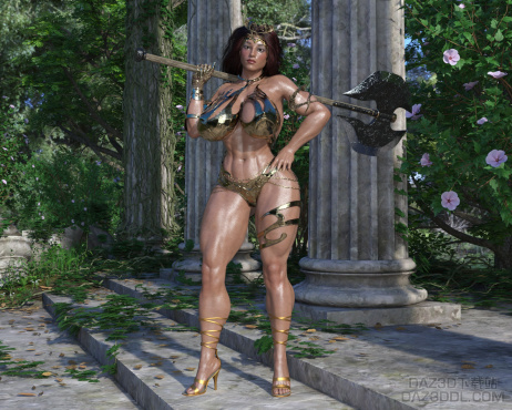 亚马逊女王_DAZ3D下载站