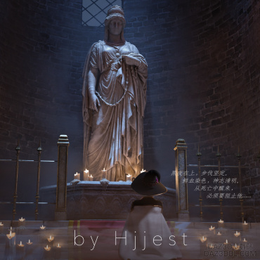 中二小剧场：祷告_DAZ3D下载站