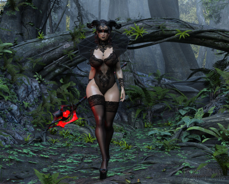 森林中的魔女_DAZ3D下载站
