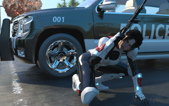 遇袭_DAZ3D下载站