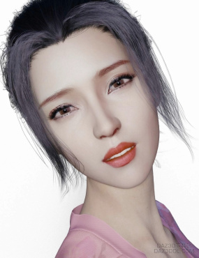 面部特写_DAZ3D下载站