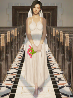 教堂和婚纱_DAZ3D下载站