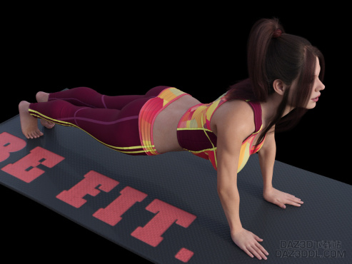 生命在于运动_DAZ3D下载站