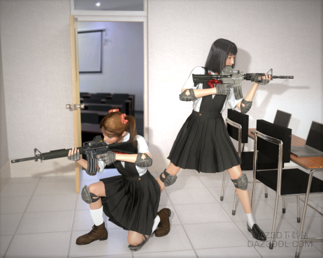 Lycoris Recoil_DAZ3D下载站