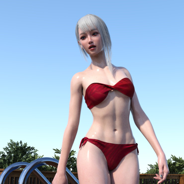 大佬们请教一下身上汗滴水珠效果怎么做啊？_DAZ3D下载站