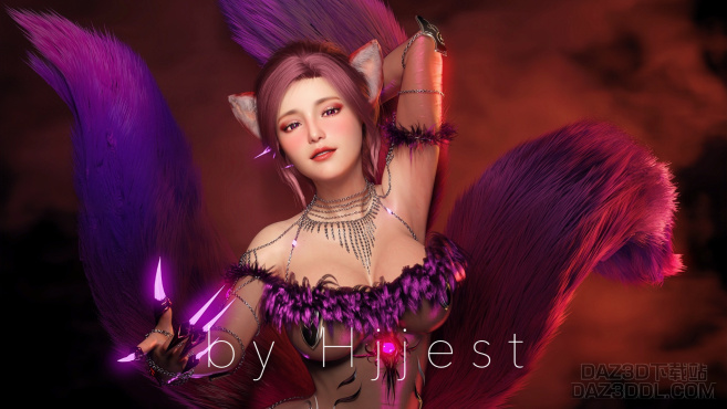 小狐娘_DAZ3D下载站