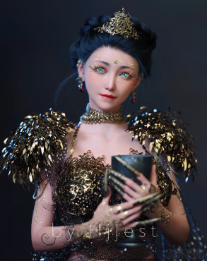 敬酒_DAZ3D下载站