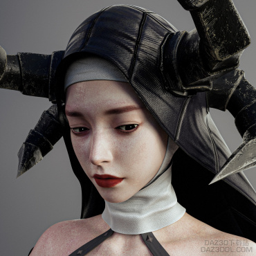 女巫渲染练习_DAZ3D下载站