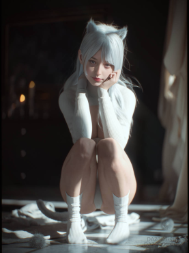 猫娘_DAZ3D下载站