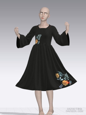 搞了件服装，半成品，发上来看看_DAZ3D下载站