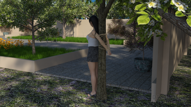 绳子模型（二），只为展示模型，故事小伙伴们自己编哦_DAZ3D下载站