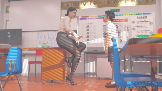课后_DAZ3D下载站