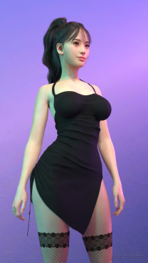 脸部变形练习_DAZ3D下载站