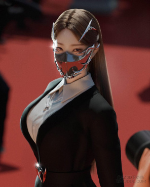 面具_DAZ3D下载站