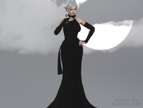 月下精灵_DAZ3D下载站
