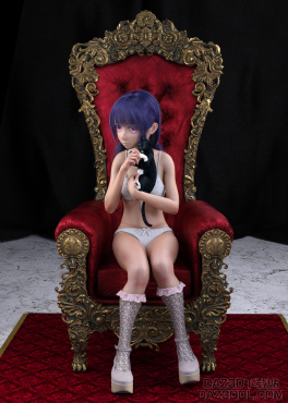 黑猫魔女_DAZ3D下载站