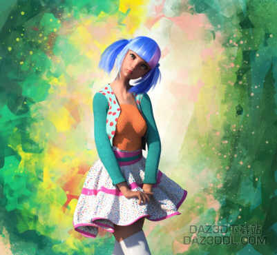 秀个萝莉_DAZ3D下载站