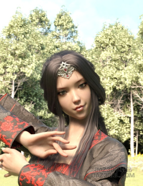 Runyun妹子_DAZ3D下载站