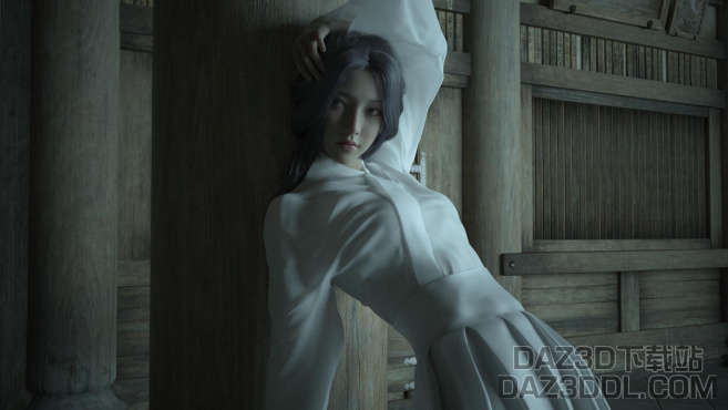 古风小姐姐    初次投稿  多多指点_DAZ3D下载站