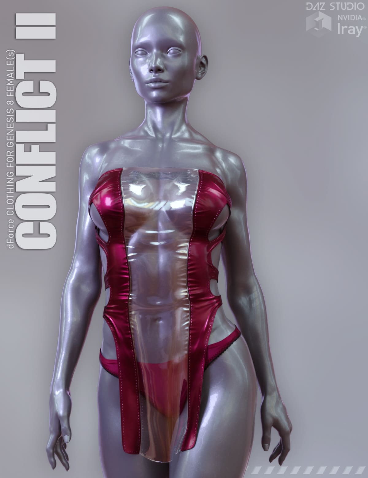 dForce Conflict II for Genesis 8 female