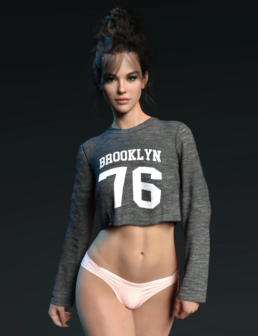 dForce X-Fashion汗衫为创世纪8的女性设置