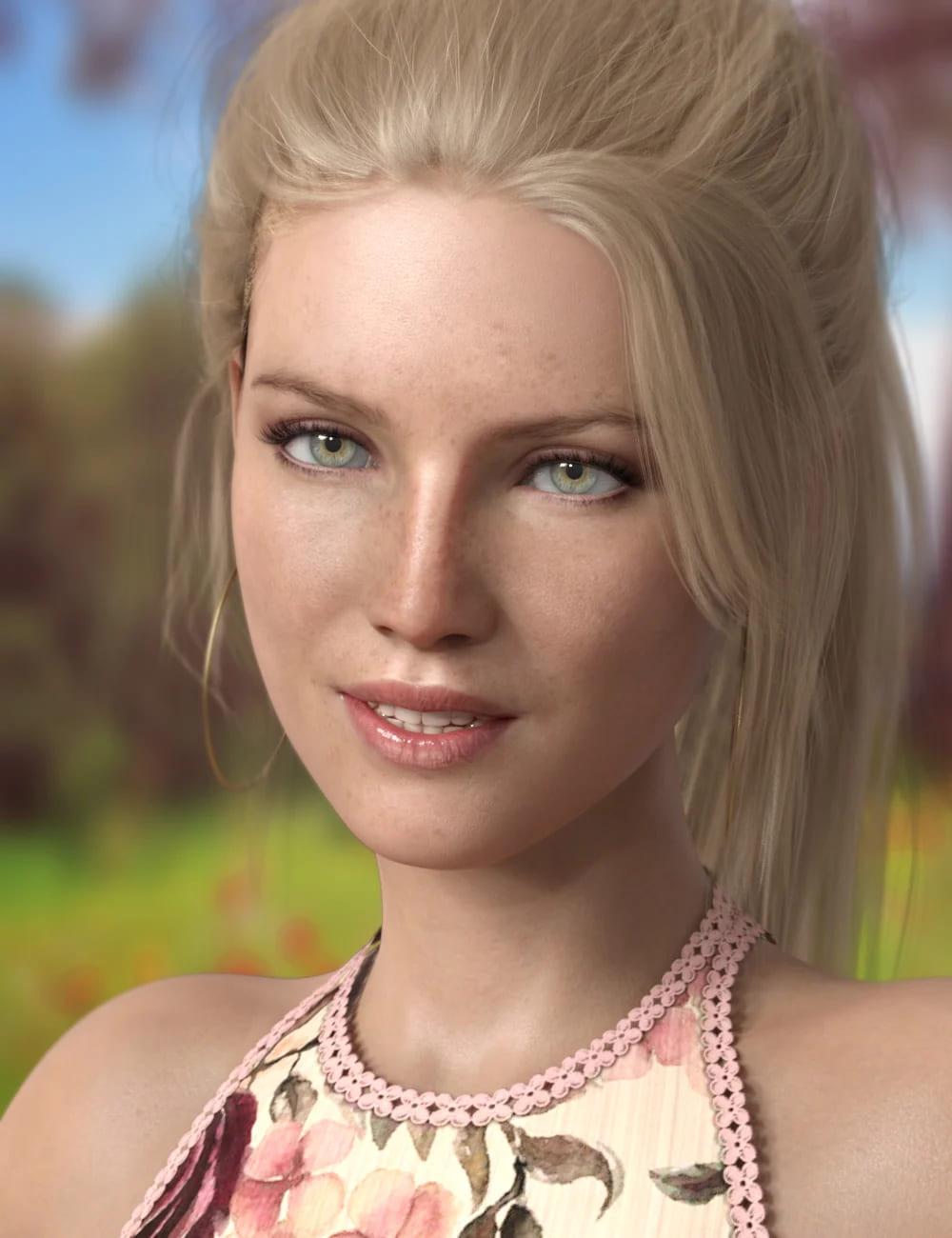Genesis 8女玩家P3D Sigrid HD