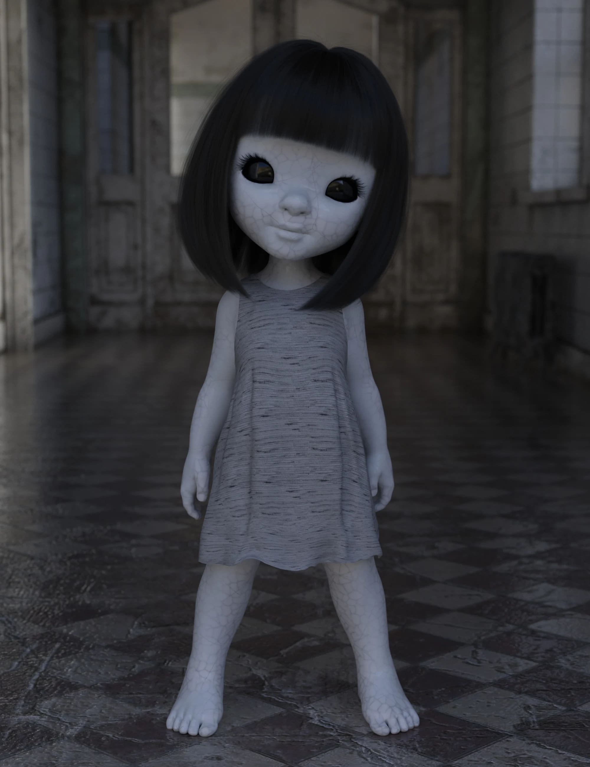 幽灵娃娃纹理Bugga Boo