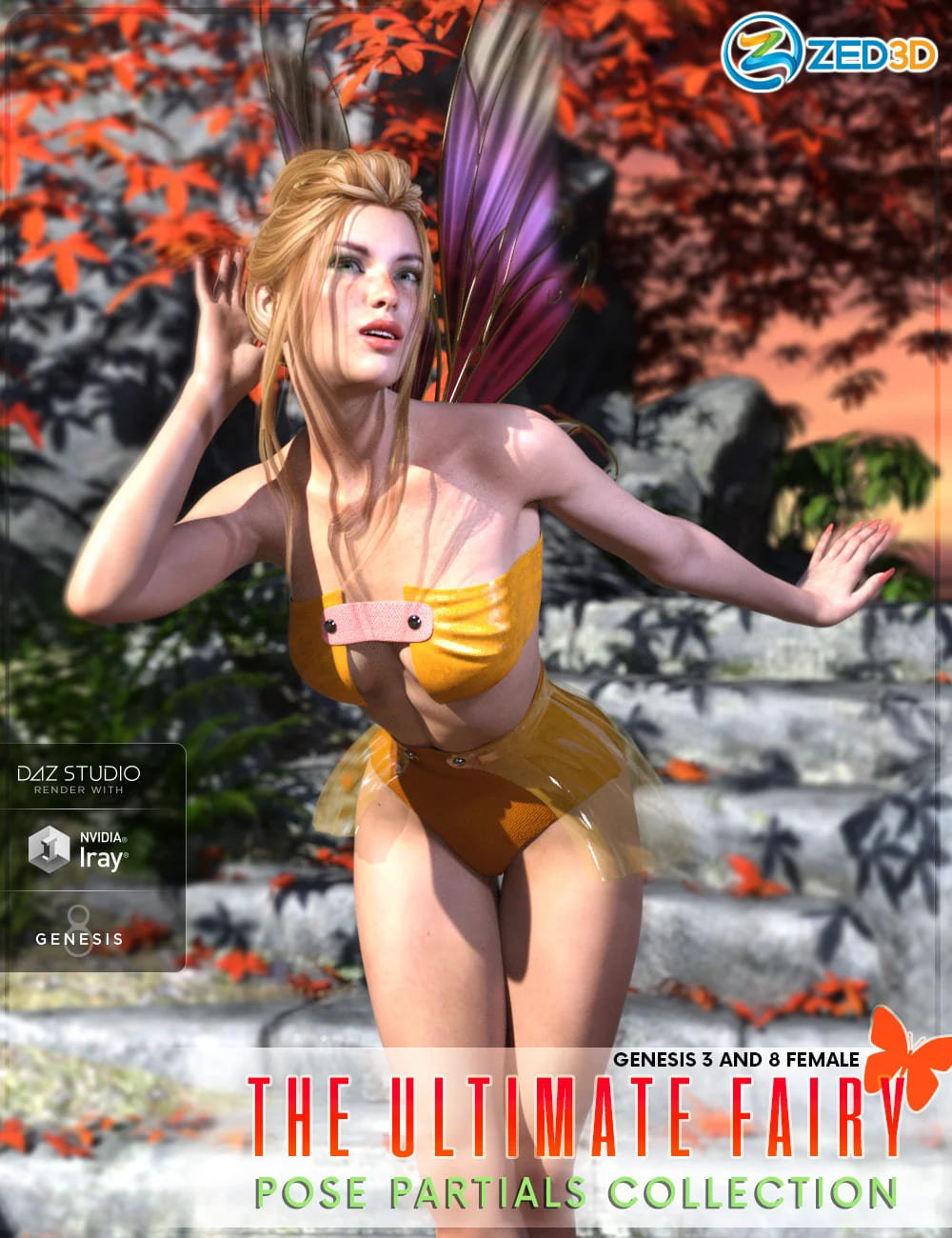 Z最终仙女姿势收集创世纪3和8女性
