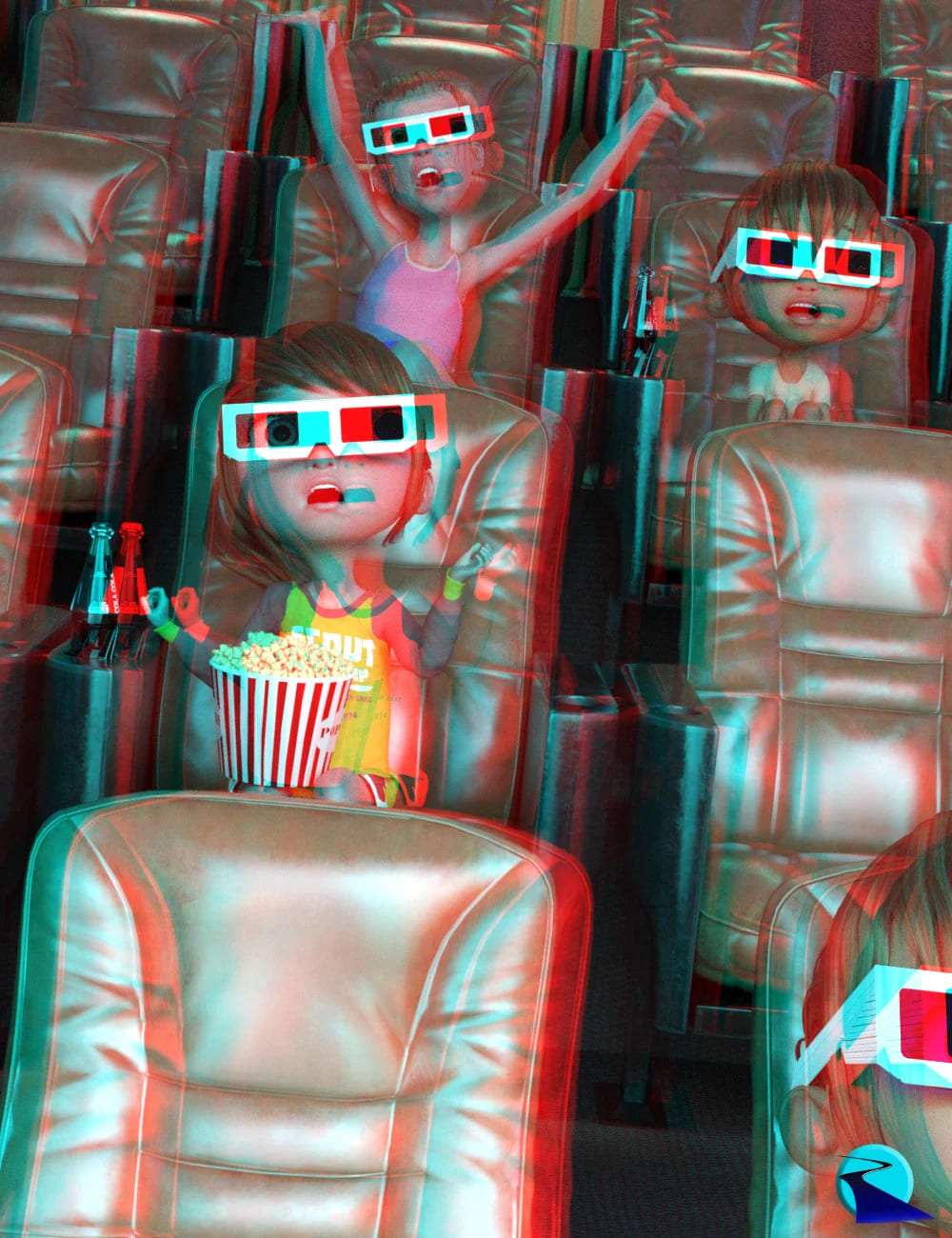 摩挲Anaglyph3D