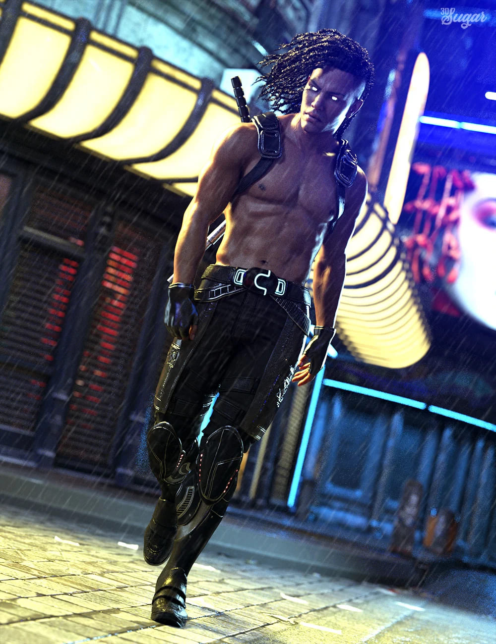 Rogue Hunter为创世纪8男摆姿势