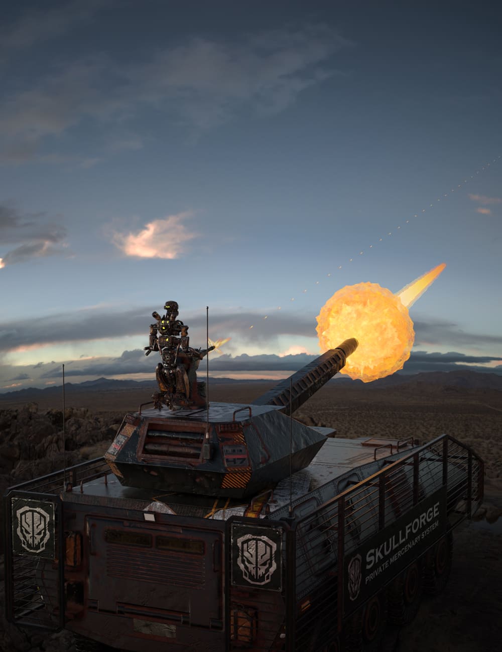 APC SkullForge武器