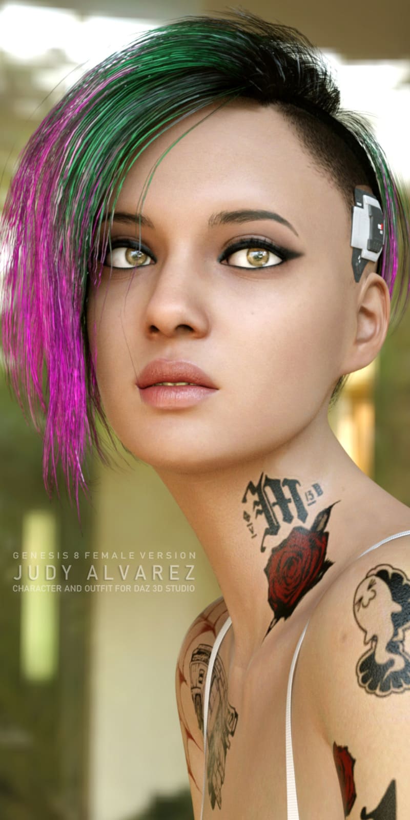 CP2077, Judy Alvarez为G8F