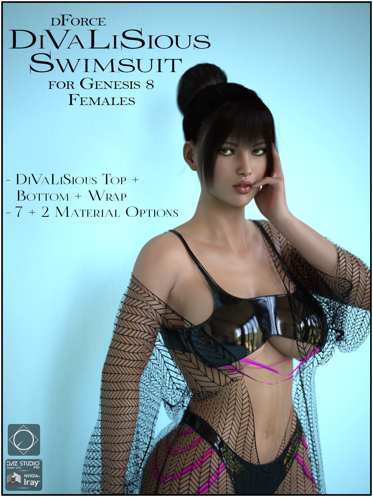 dForce DiVaLiSious游泳衣为创世纪8女性