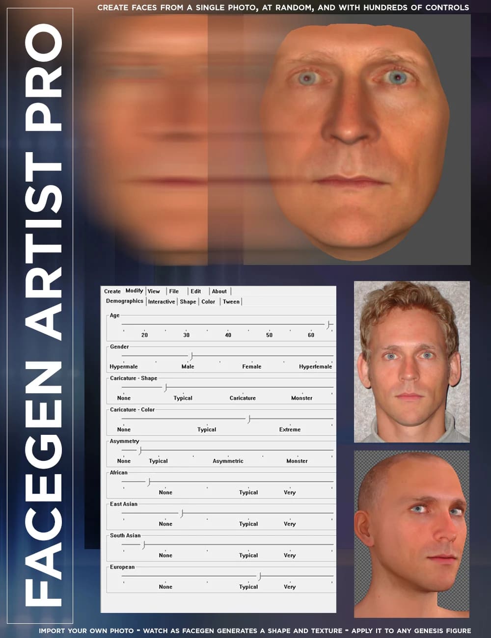FaceGen Artist 3.8 x64 Win