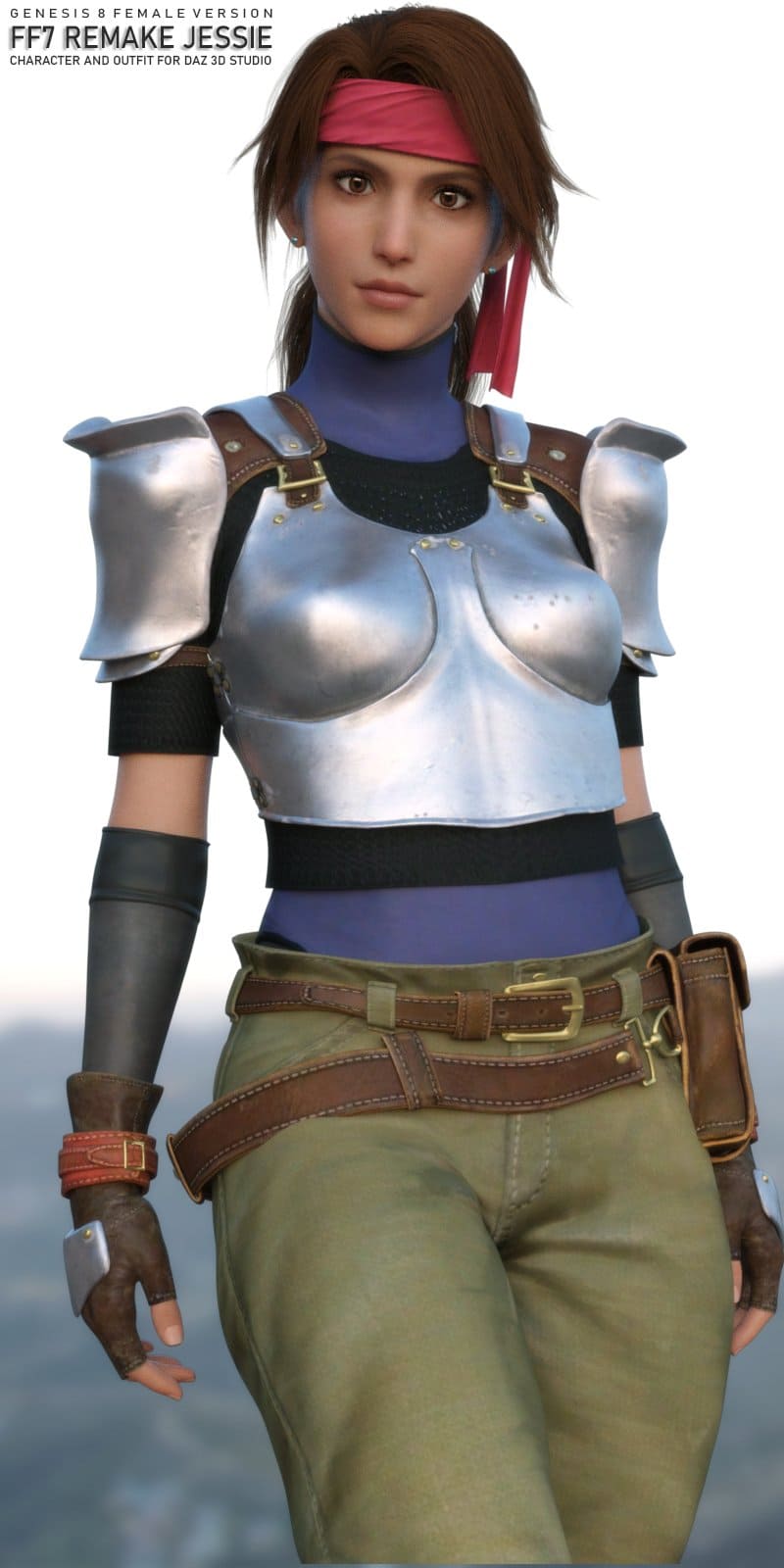 G8F的杰西FF7