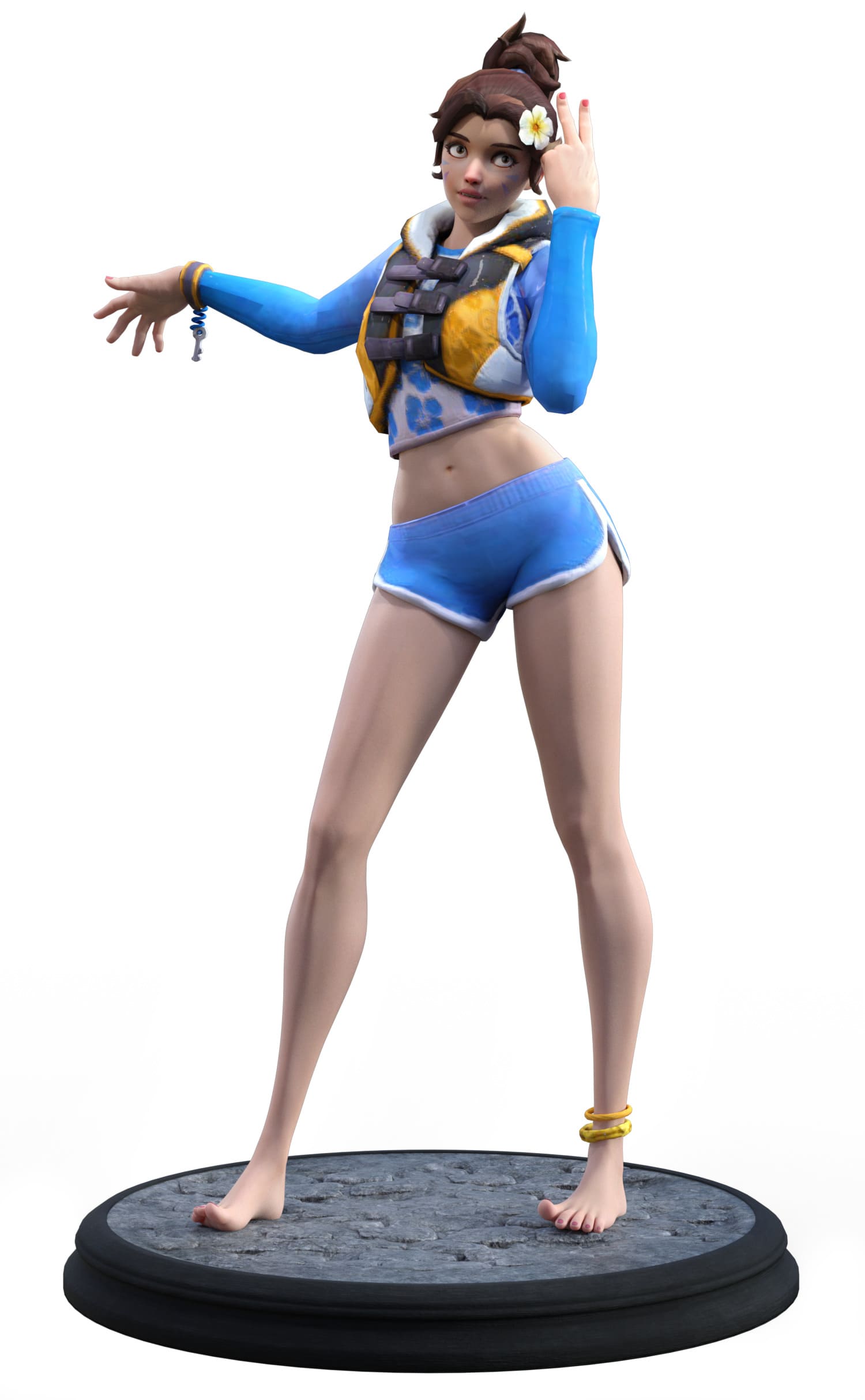在达兹G8F监视D.Va Waveracer