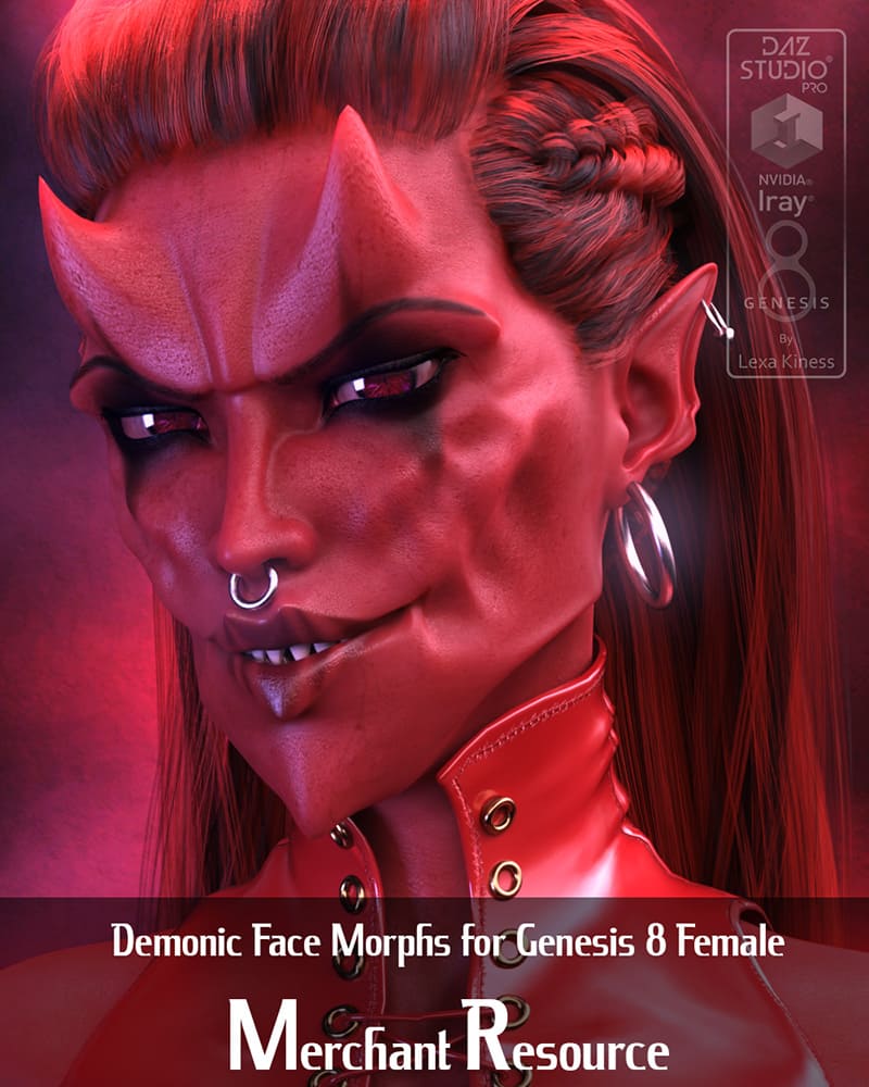 恶魔的面孔变形为起源8女性-商人资源