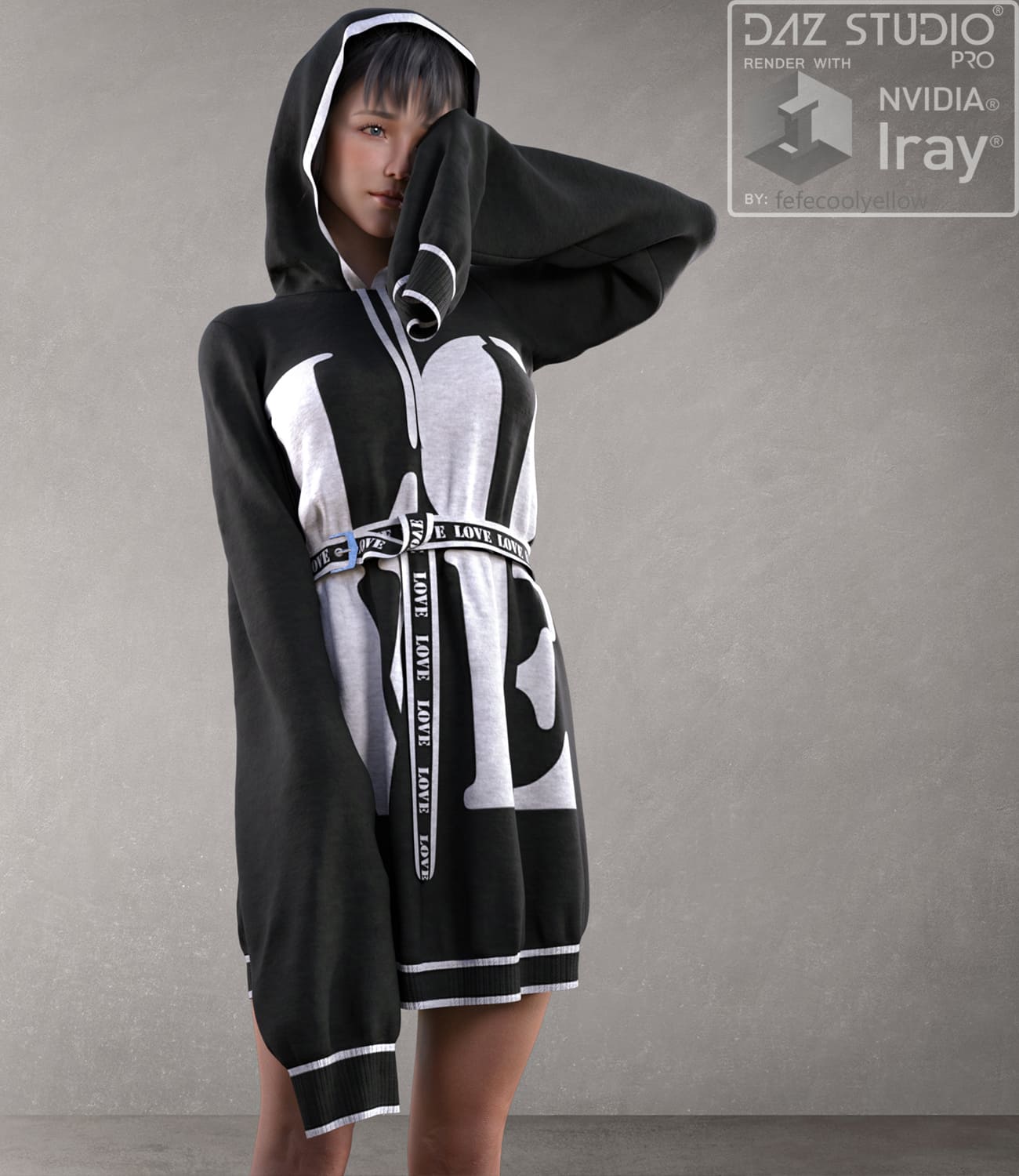 小女孩dForce服装为G8F