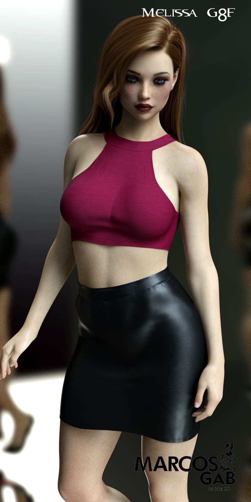 《创世纪》第8章中的梅丽莎，女性