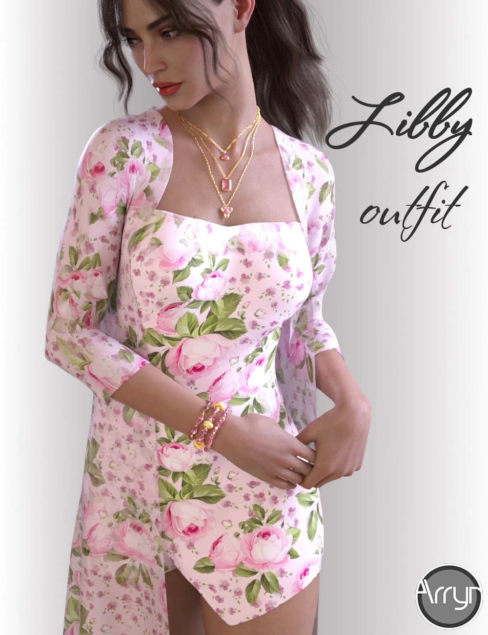 dForce Libby节日服装为创世纪8女性