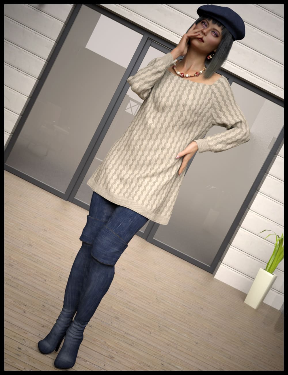 dForce甜冬装的起源8女性