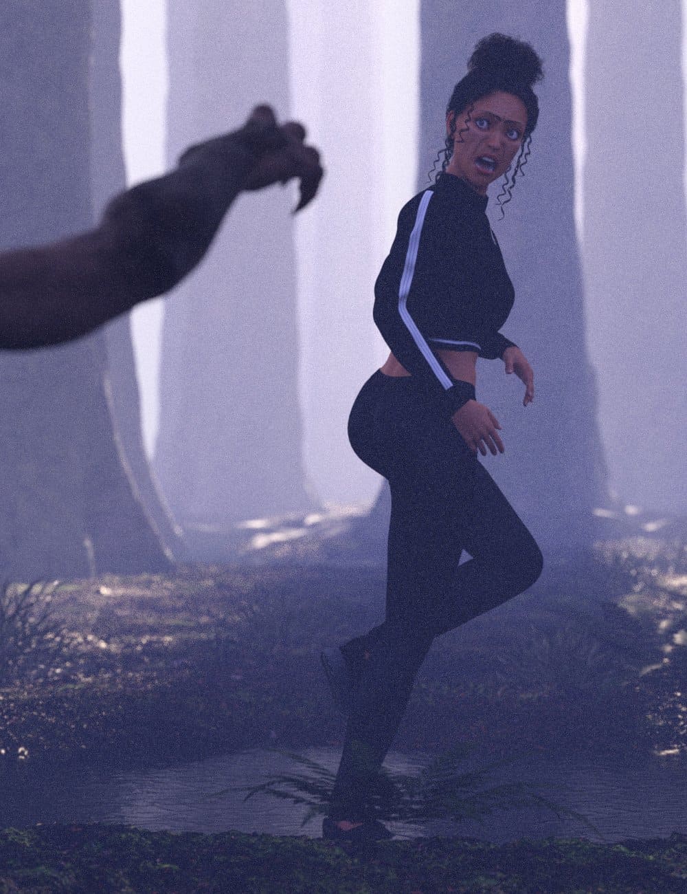 IGD Motion Series: Run pose for Genesis 3 and 8