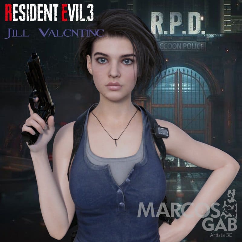 RE3E吉尔·瓦伦丁《创世纪》第8章女性