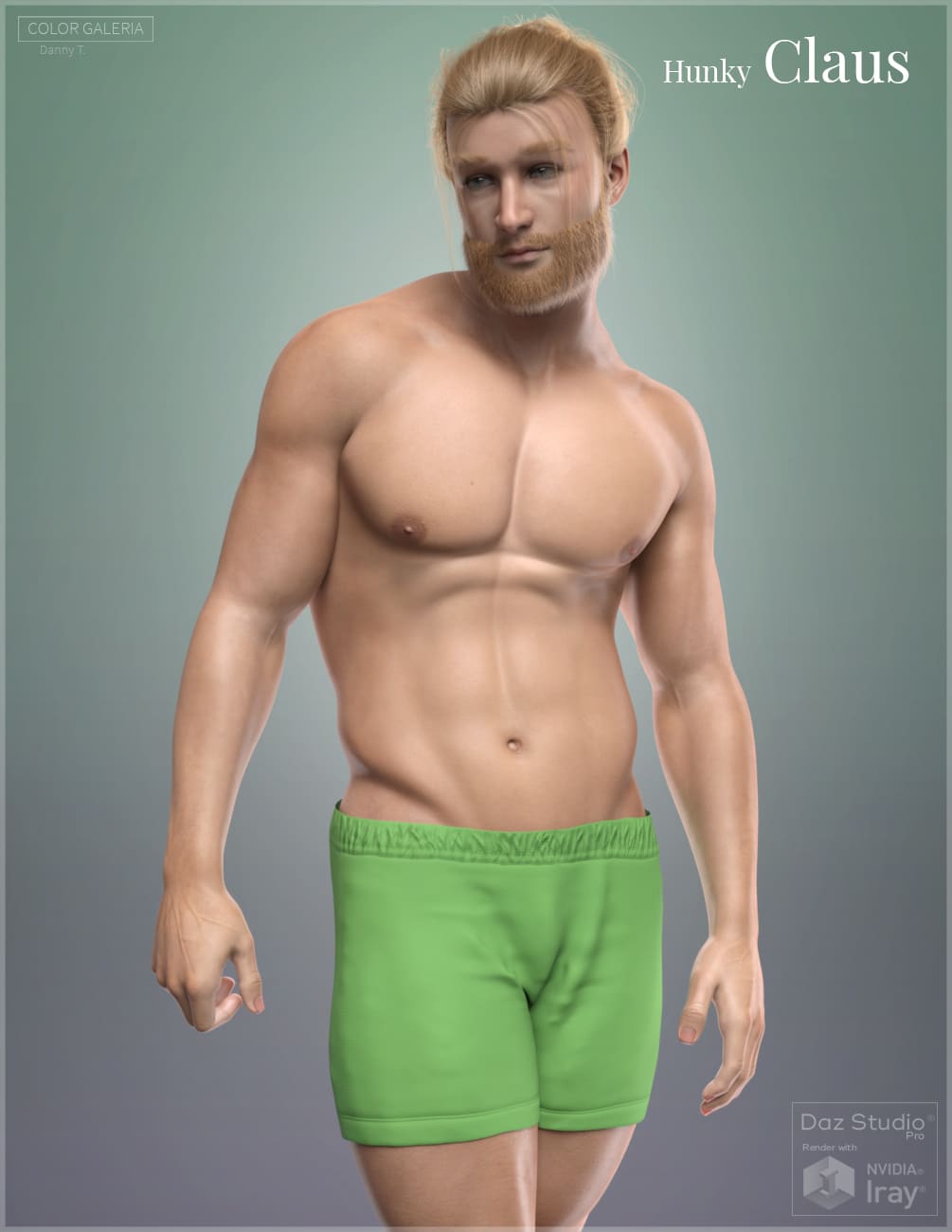 创世纪8号男性的Hunky Claus